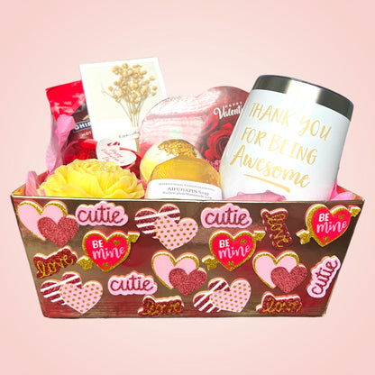 Cute Love Valentine's Day Gift Basket